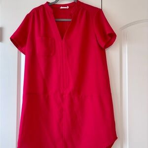 Red Women’s Shift Dress